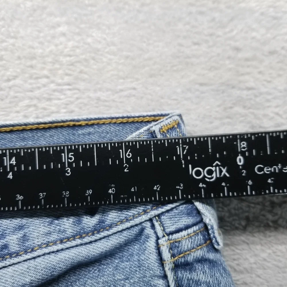 Levis 501 Jeans Mens 36x29 Blue Straight Button Fly Mid Rise‎ Medium Wash Y2K